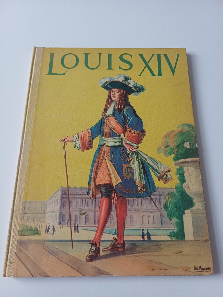 Antiek Frans Kinderboek 'Louis XIV' (1936) - Geïllustreerd, Enlèvement, Utilisé