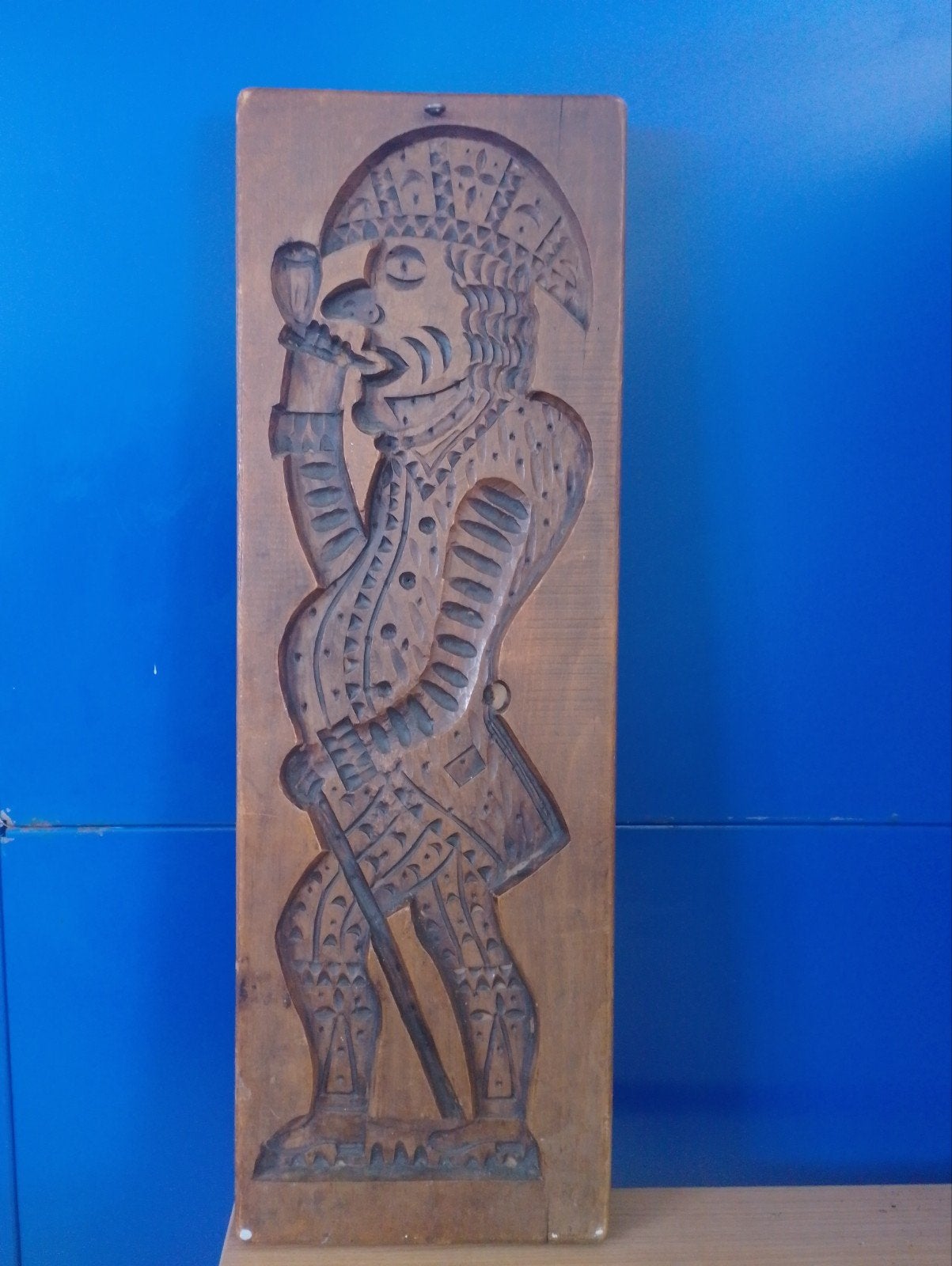 speculaas vorm, Ophalen