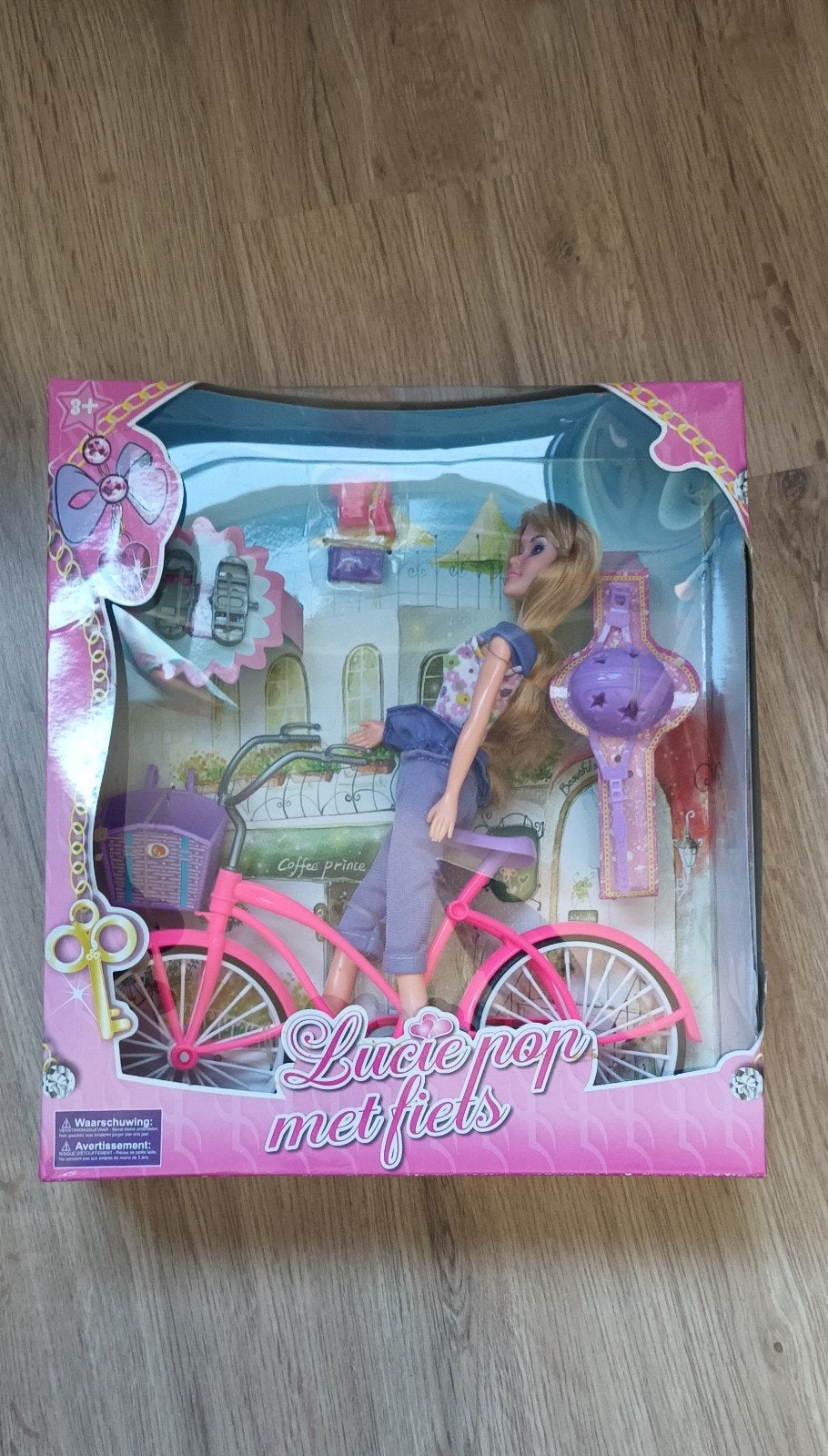 Pop met fiets  nog nieuw!, Kinderen en Baby's, Ophalen
