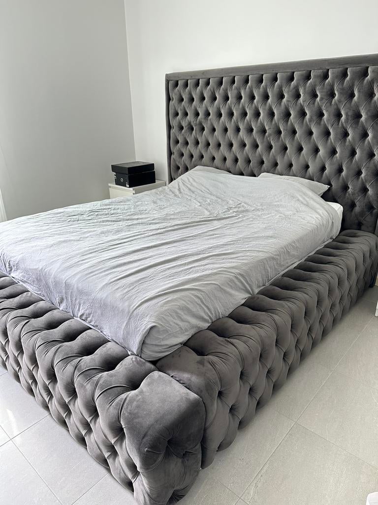 Boxspring bed 160x200, Ophalen, Zo goed als nieuw