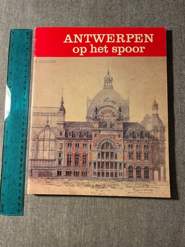 Livre - Train - Anvers sur le chemin de fer 1986, Enlèvement ou Envoi, Comme neuf, Diverse auteurs, Train