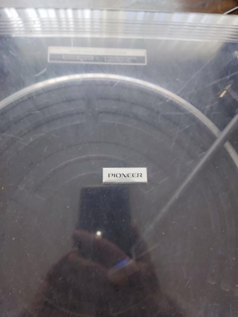 Platenspeler pioneer, Ophalen