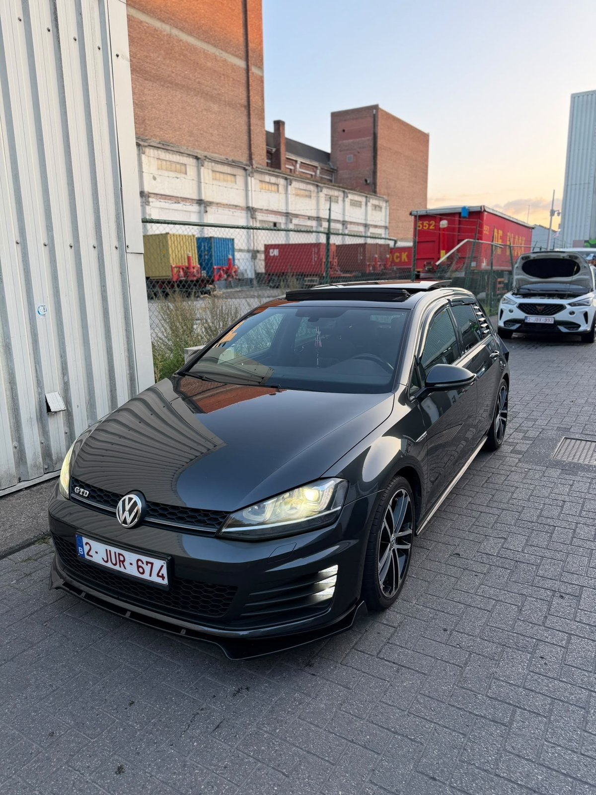 Een mooie golf 7 GTD met panoramadak full option, Automaat, Euro 6, Diesel, Panoramadak