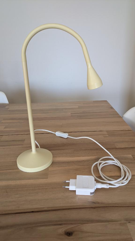 IKEA Nävlinge gele bureaulamp, Ophalen, Zo goed als nieuw