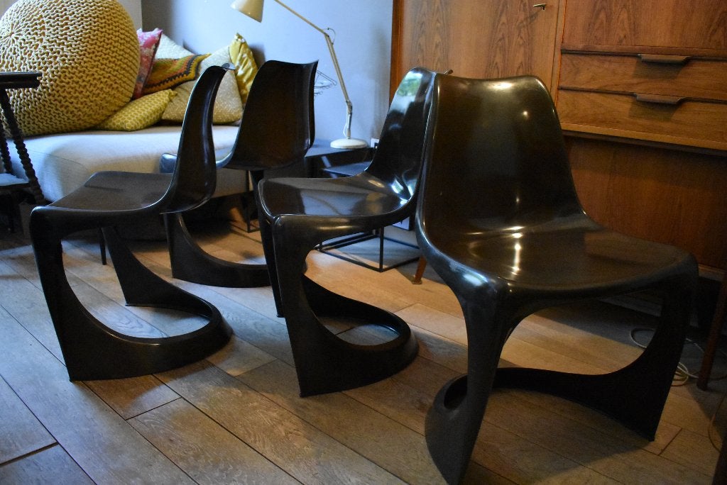 4 chaises Cado design Ostergaard 1966, Antiquités & Art, Enlèvement ou Envoi