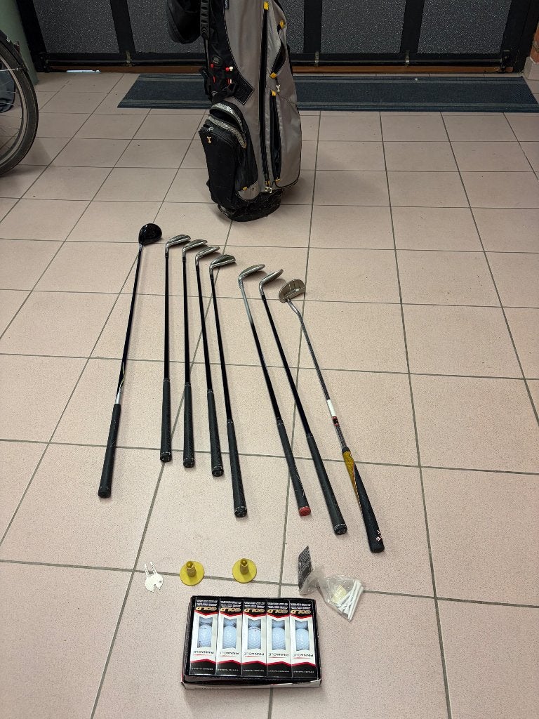 Golfset voor linkshandigen, Ophalen, Gebruikt