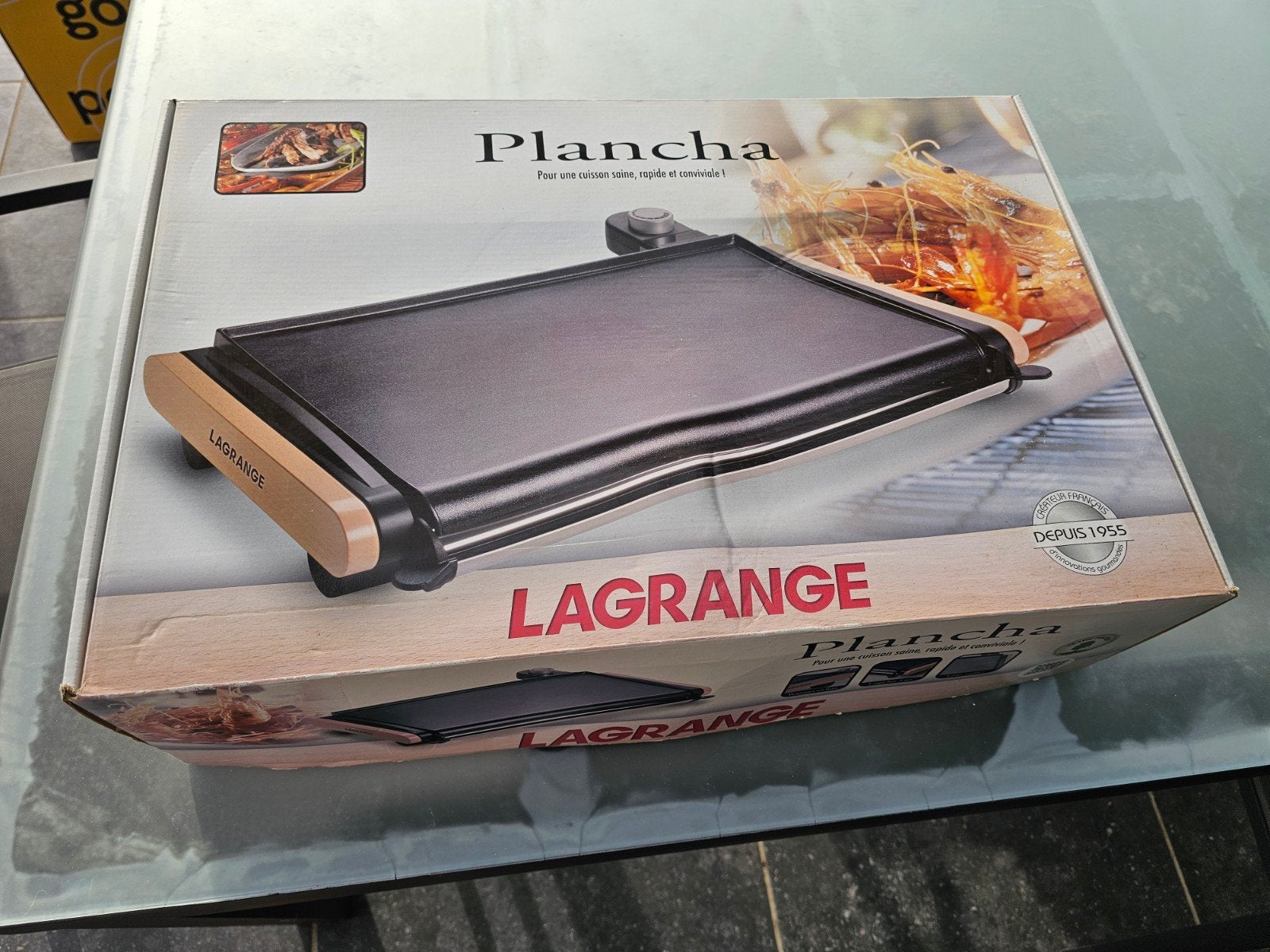 Lagrange 2000W plancha zonder PFOA - Nieuw, nooit gebruikt, Elektronische apparatuur, Ophalen, Nieuw