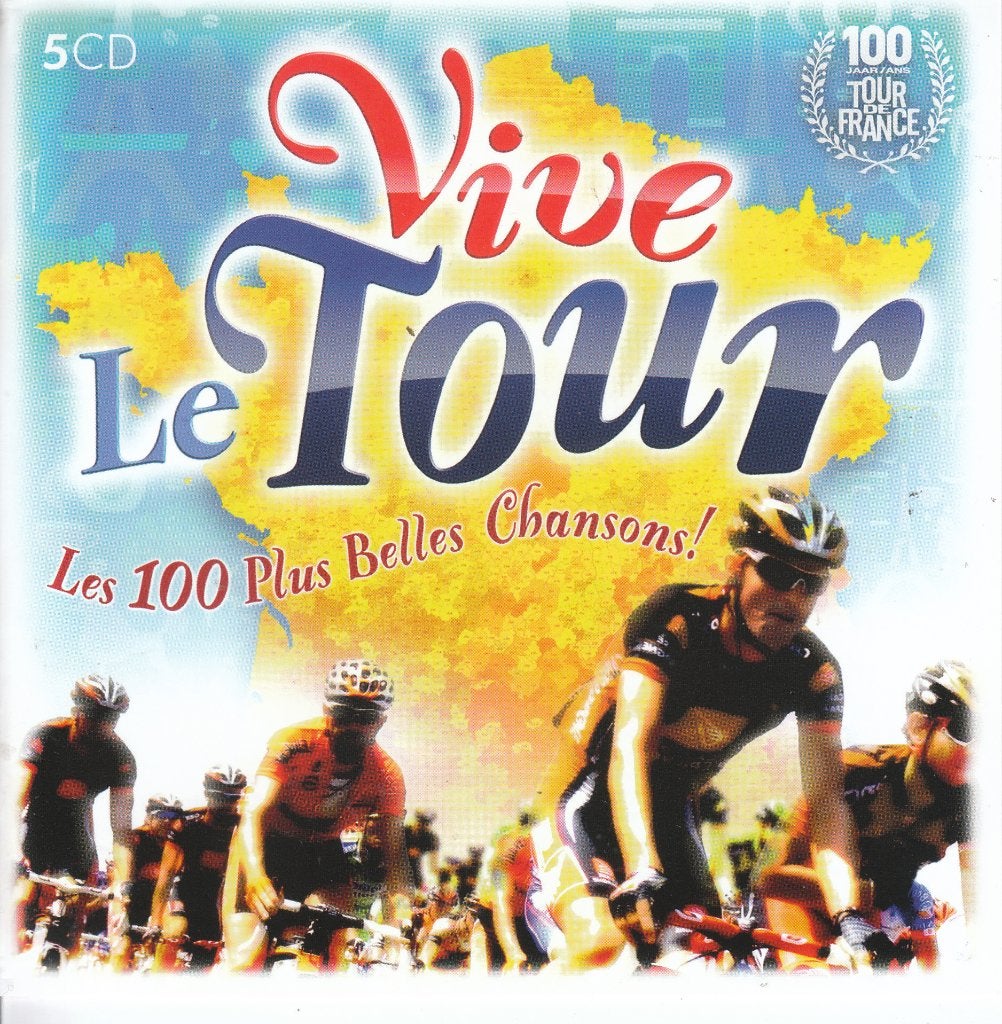 100 jaar Tour de France met "Les plus belles chansons", Verzenden, Zo goed als nieuw, Pop