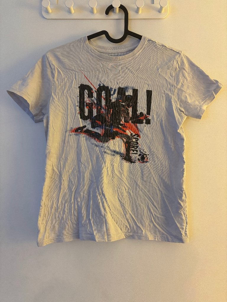 T-shirt Goal, Kinderen en Baby's, Kinderkleding | Maat 134, Ophalen of Verzenden, Gebruikt