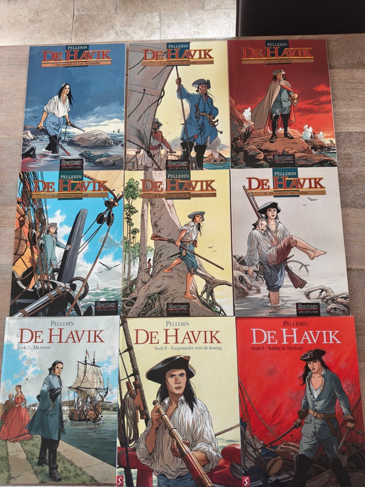 De Havik nr 1-9, Boeken, Strips | Comics, Ophalen of Verzenden