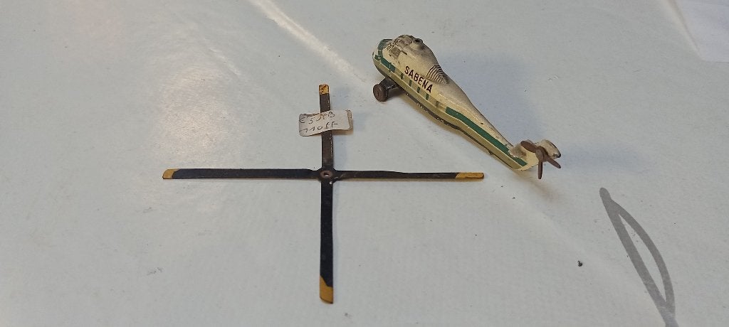 Dinky Toys Sikorsky S58 Sabena 60D Meccano France, Enlèvement ou Envoi, Utilisé, Autres types
