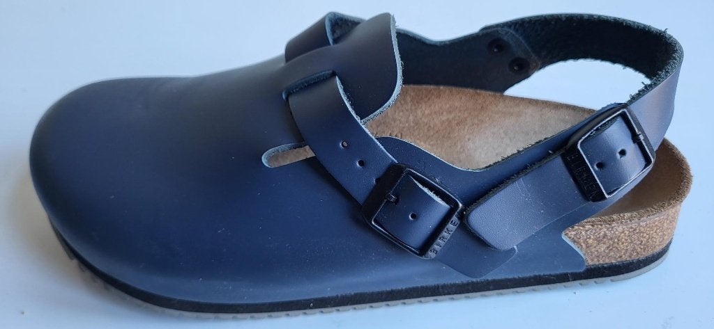 Birkenstock schoen maat 39, Kleding | Dames, Ophalen of Verzenden, Gedragen, Blauw