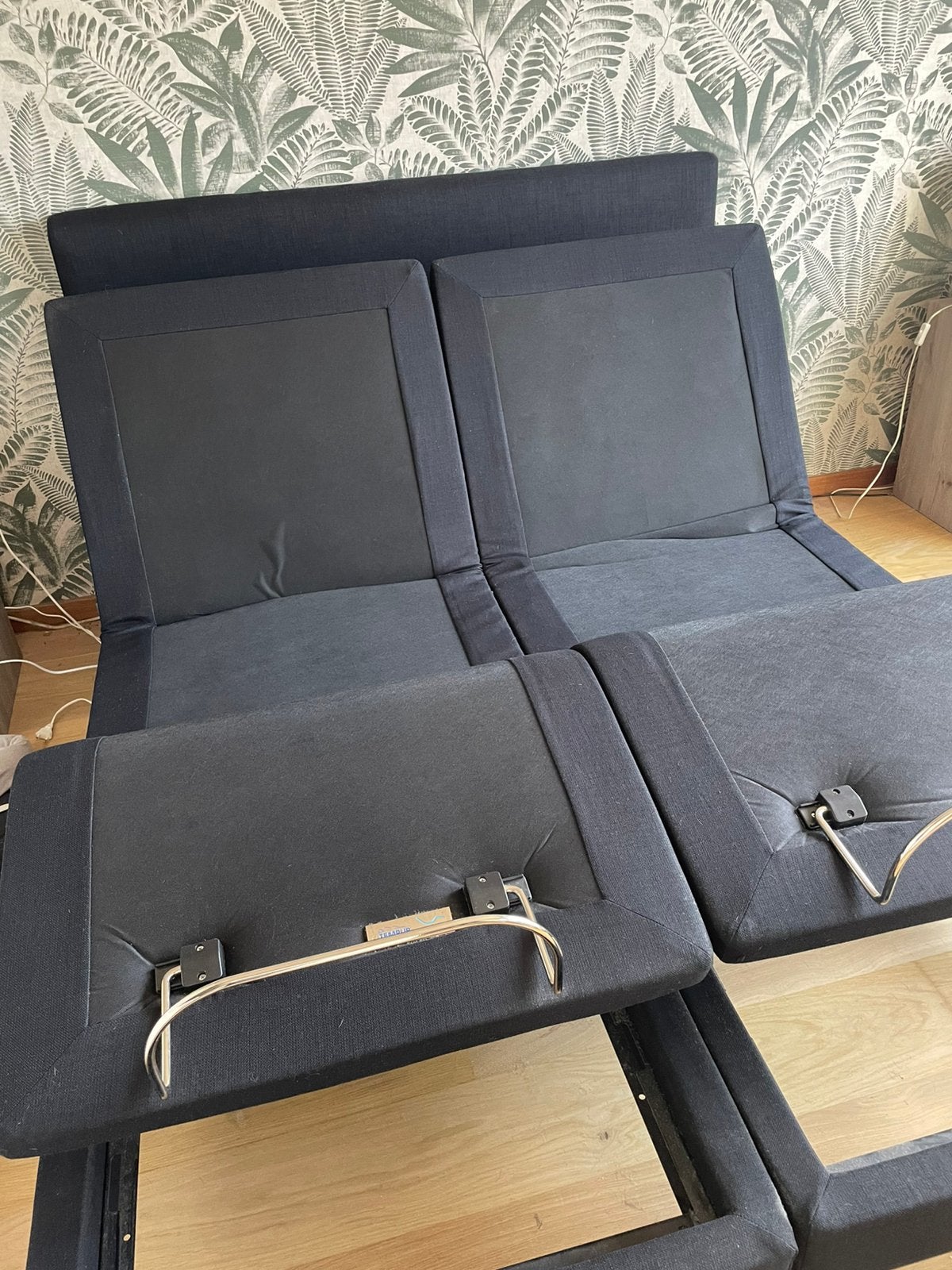 Elektrisch Tempur bed 160x200cm+ tempur matrassen, Maison & Meubles, Chambre à coucher | Lits boxsprings, Enlèvement