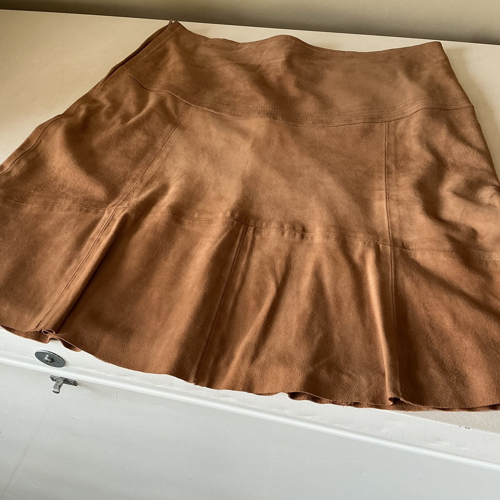 Rok in daim caroline Biss 42, Kleding | Dames, Ophalen of Verzenden, Zo goed als nieuw