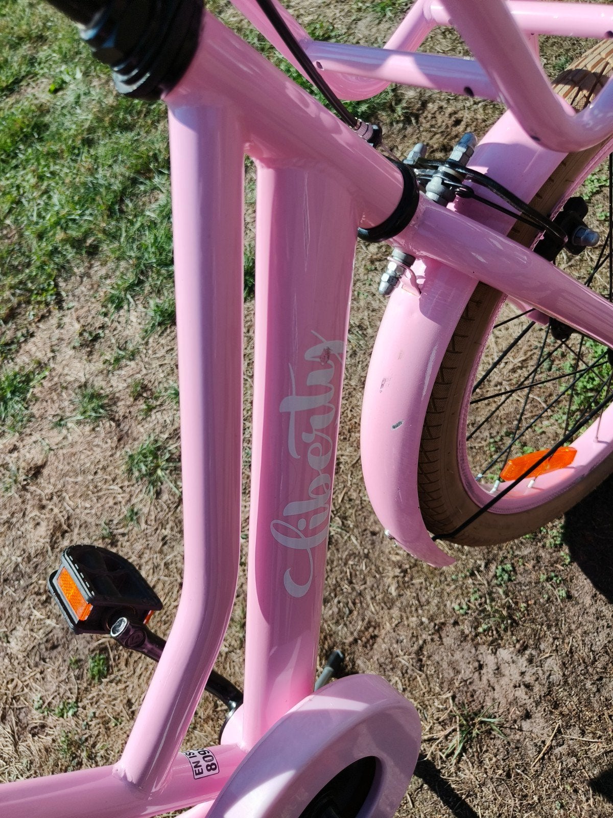 Kinderfiets maat 18, Enlèvement