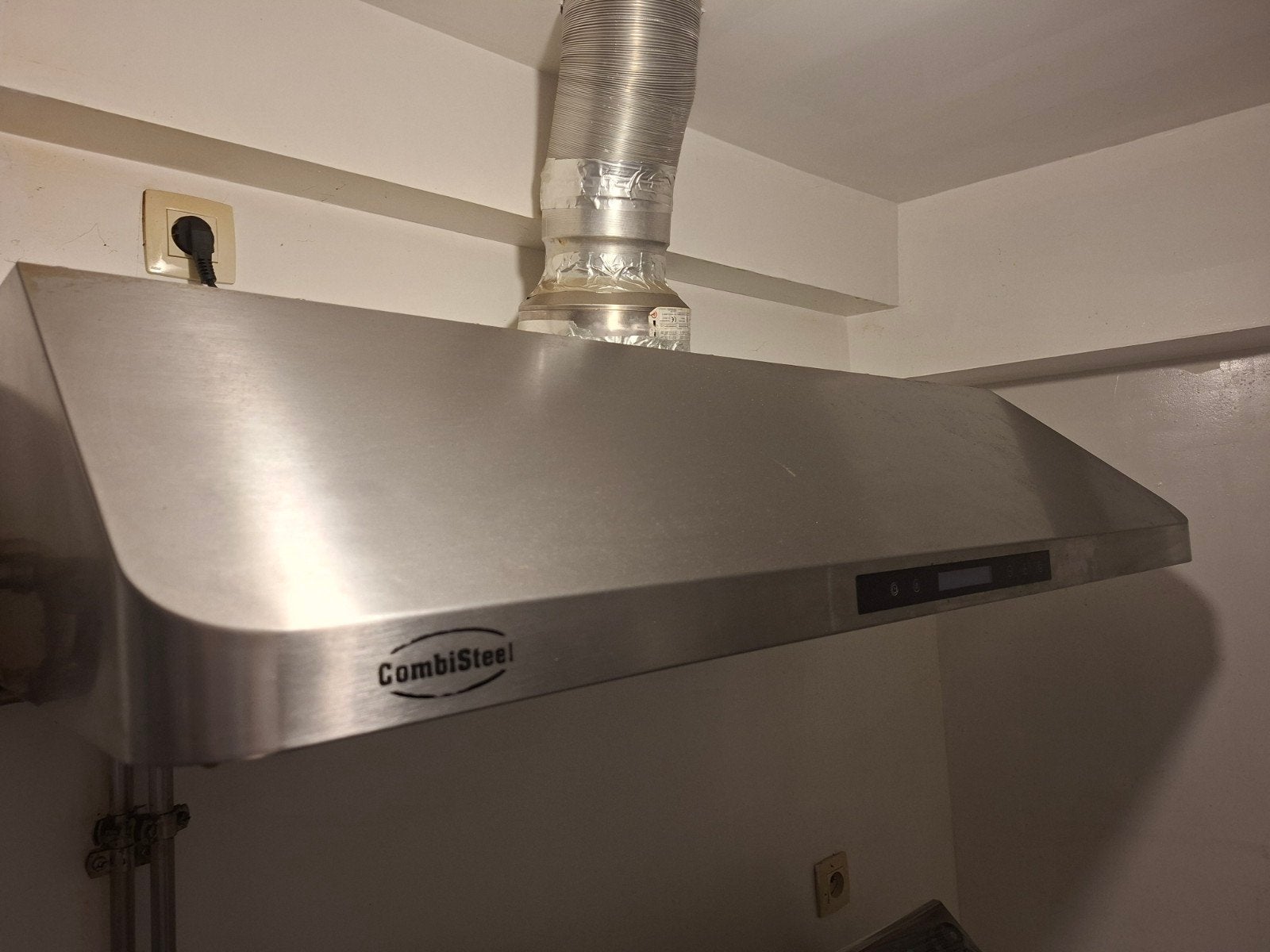 hotte pro, Elektronische apparatuur, Ophalen, Wandschouwkap, Zo goed als nieuw, Vrijstaand