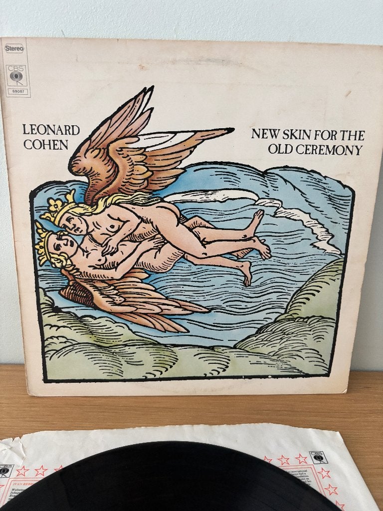 LP - Leonard Cohen - New skin for the old ceremony, Cd's en Dvd's, Singer-songwriter, Gebruikt, Ophalen of Verzenden, 1970 - 1979