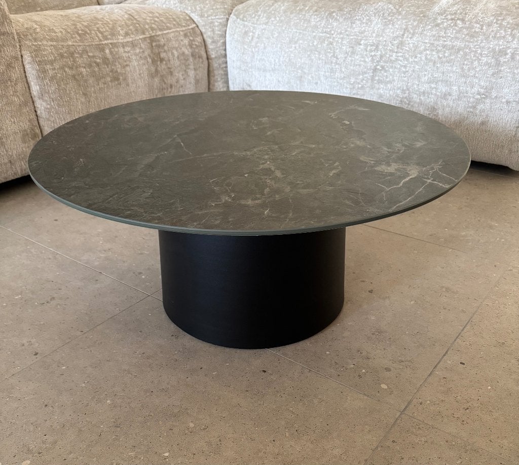 Salontafel Juntoo (diameter 75 cm, hoogte 33 cm), Enlèvement ou Envoi, Comme neuf, Rond, 5 – 50