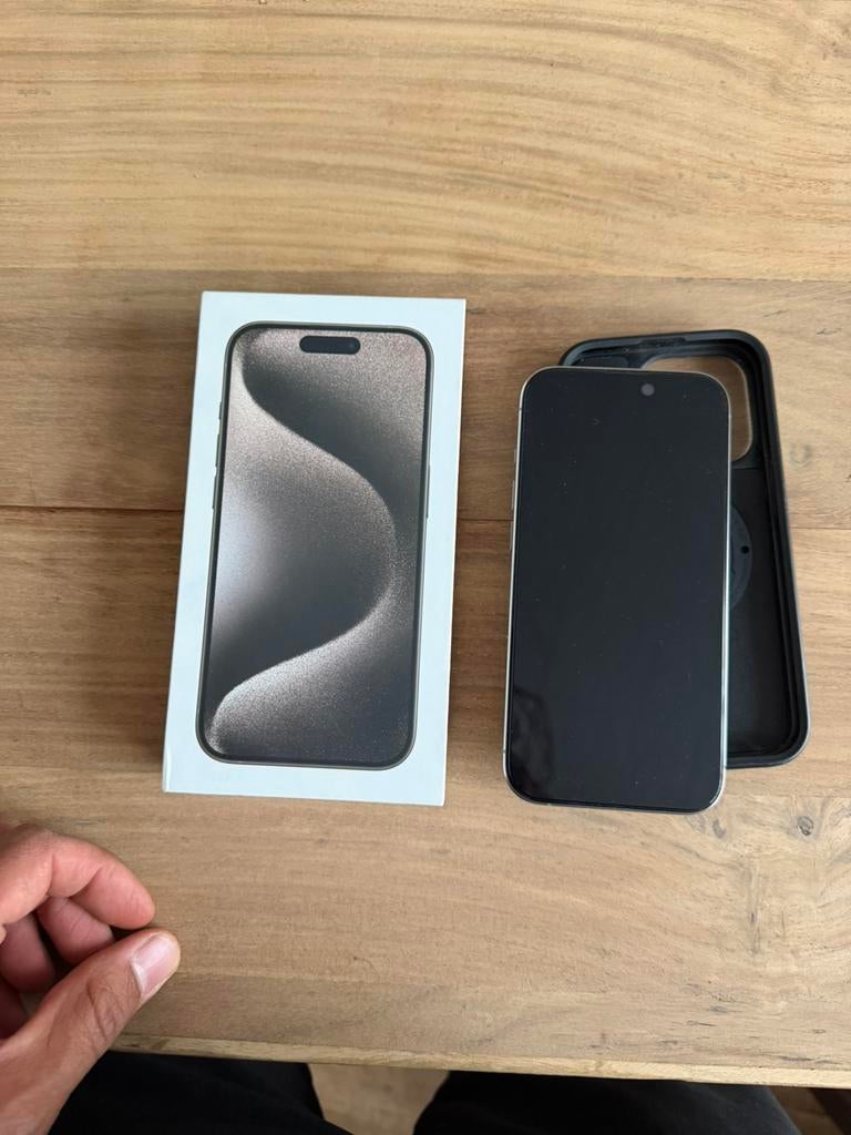 Iphone 15 PRO 128gb, Télécoms, 128 GB, Gris, Comme neuf, Enlèvement