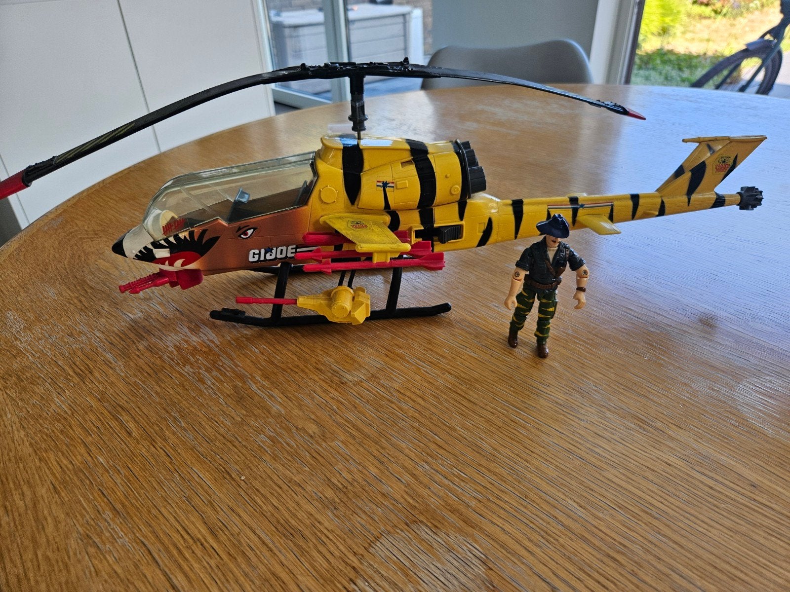 Gi Joe Tiger Force Tiger Fly Helicopter, Enlèvement, Utilisé