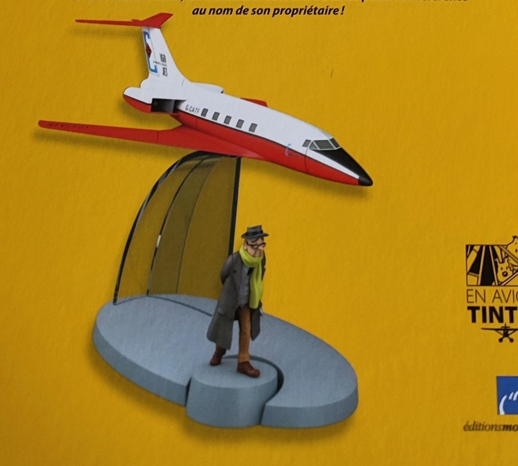 Kuifje: Tintin en avion. Carreidas 160, Vol 714 pour Sydney, Ophalen of Verzenden, Kuifje, Nieuw, Beeldje of Figuurtje