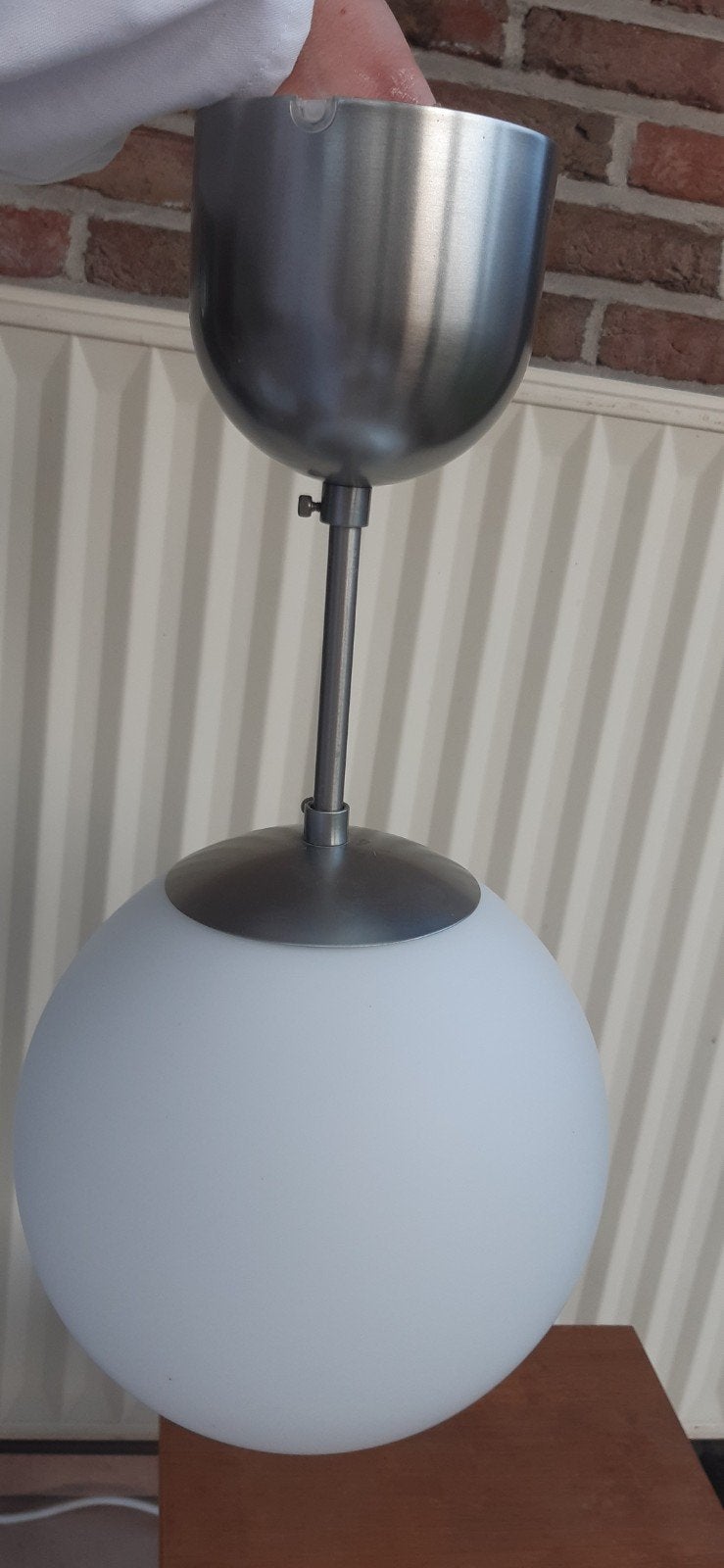 ikea plafondlamp minut, Ophalen, Zo goed als nieuw, Glas