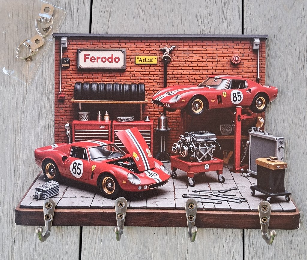 Ferrari 250 GTO sleutelhanger, Ophalen of Verzenden, Nieuw, Transport