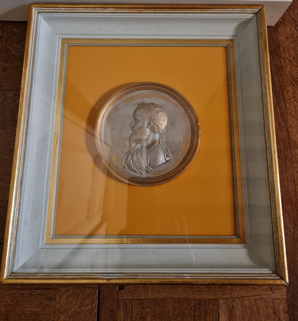 Bas-relief TORQUATO TASSO Poète italien - Poète, Enlèvement ou Envoi