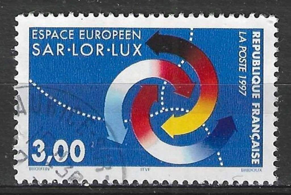 France 1997 - Yvert 3112 - Espace européen (ST), Envoi, Affranchi
