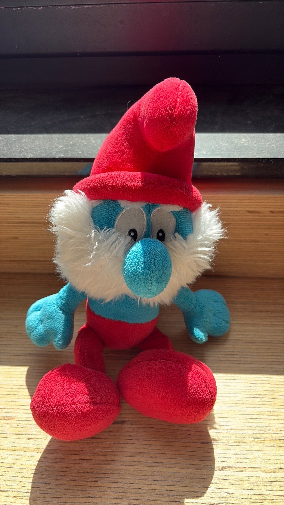 Knuffel grote smurf, Verzamelen, Ophalen, Gebruikt, Grote Smurf