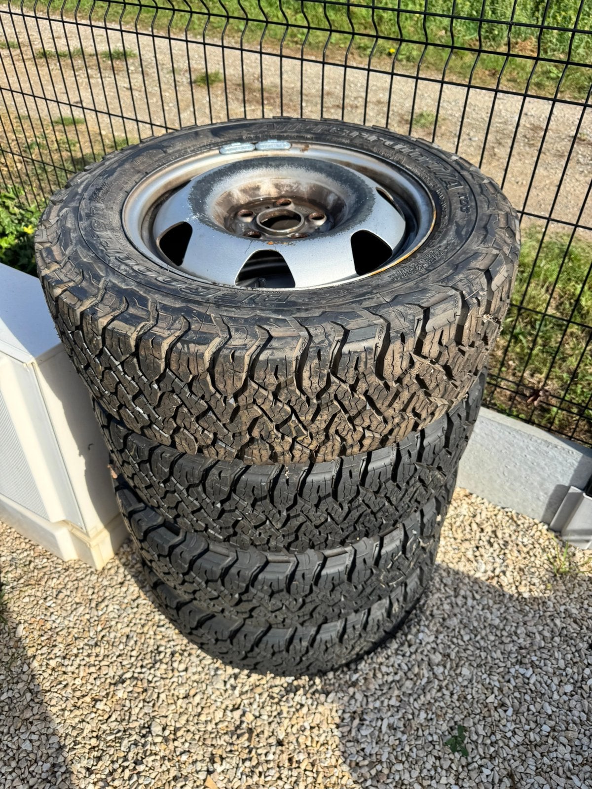 BF GOODRICH 225/65R17 BANDENWIELSET, Auto-onderdelen, Ophalen, Band(en)