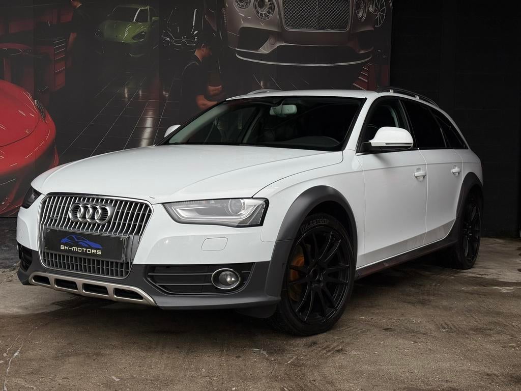Audi A4 ALLROAD 2.0 TDI Qauttro, Auto's, A4, Wit, Leder, Bedrijf