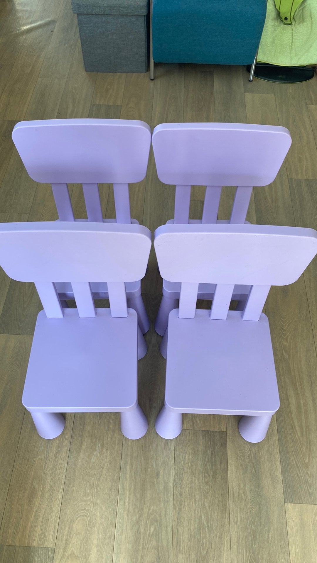 4 Stoeltjes ikea, Kinderen en Baby's, Ophalen, Zo goed als nieuw