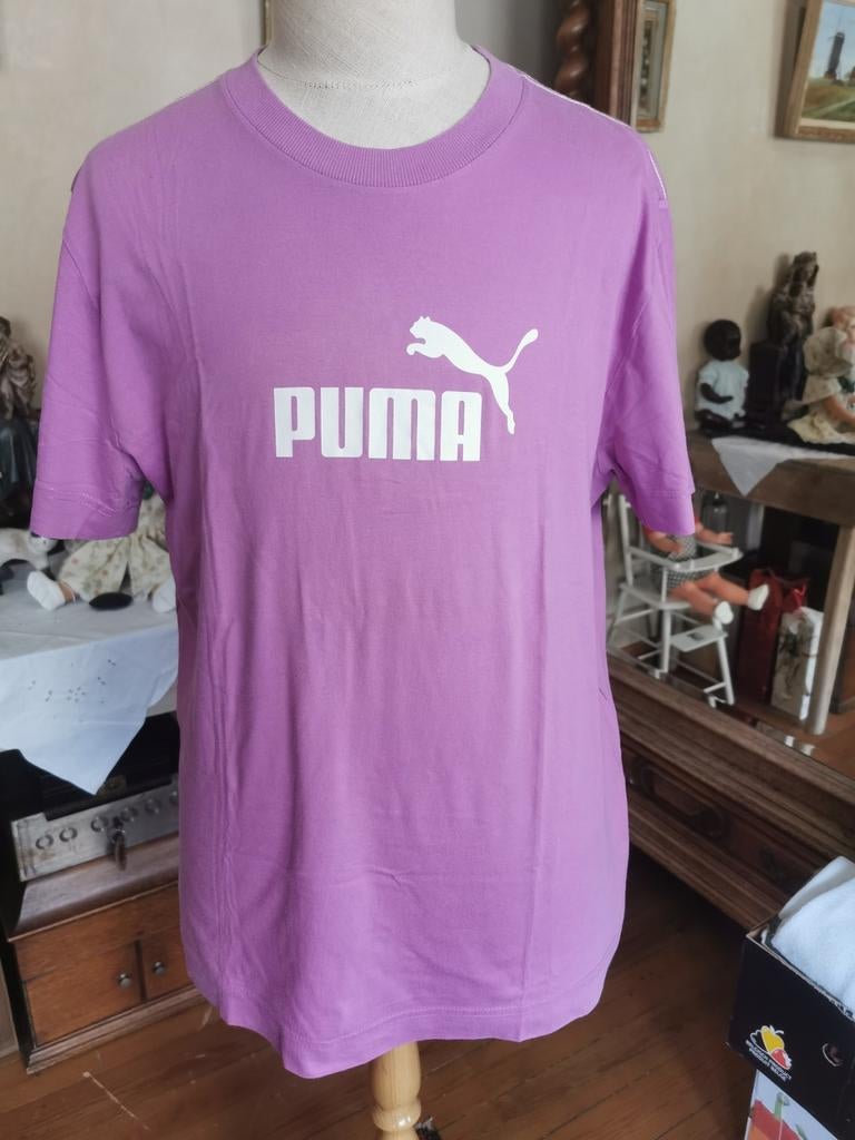 Magnifique t-shirt lilas pour homme de la marque Puma, Enlèvement ou Envoi, Taille 52/54 (L)