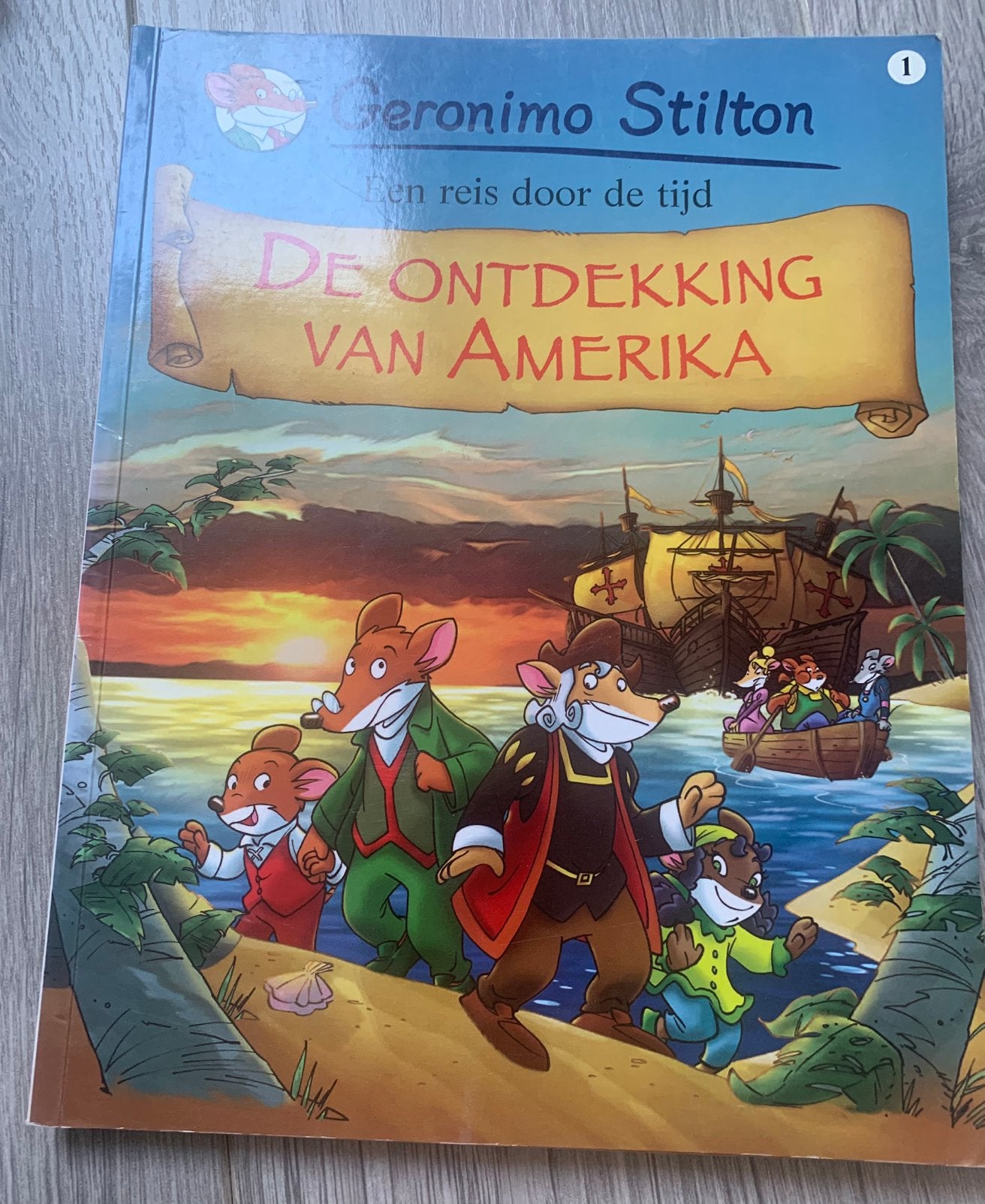 3 stripverhalen Geronimo Stilton., Ophalen of Verzenden, Zo goed als nieuw