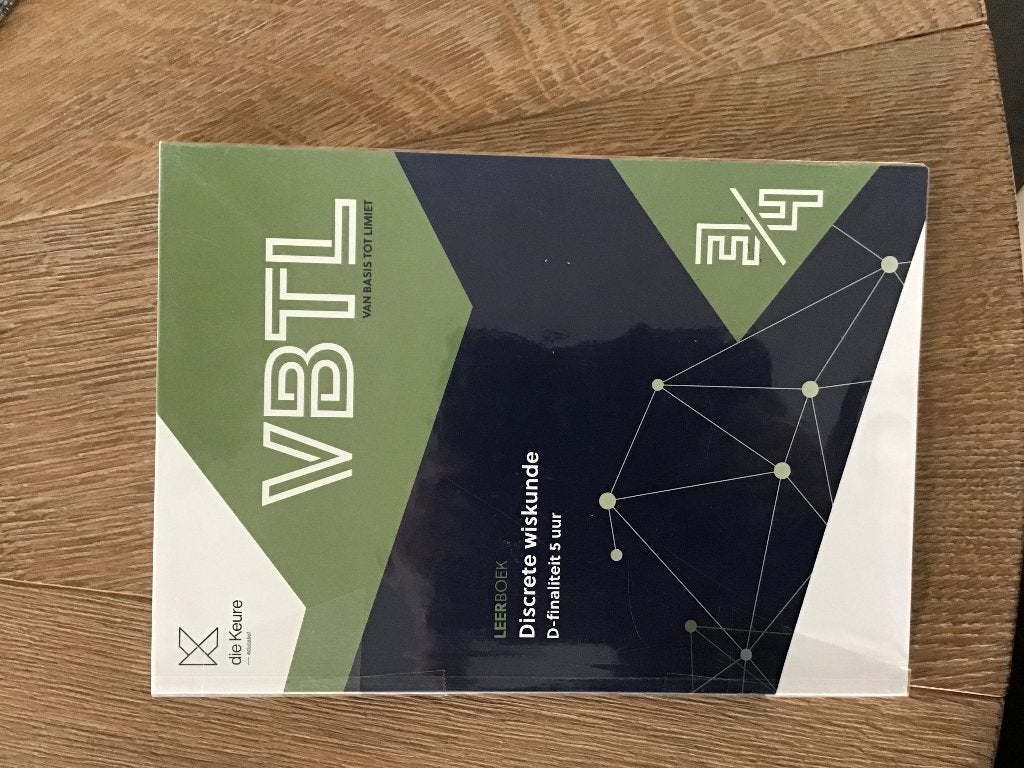 VBTL 3-4 discrete wiskunde, Ophalen, ASO, Wiskunde A, Die keure