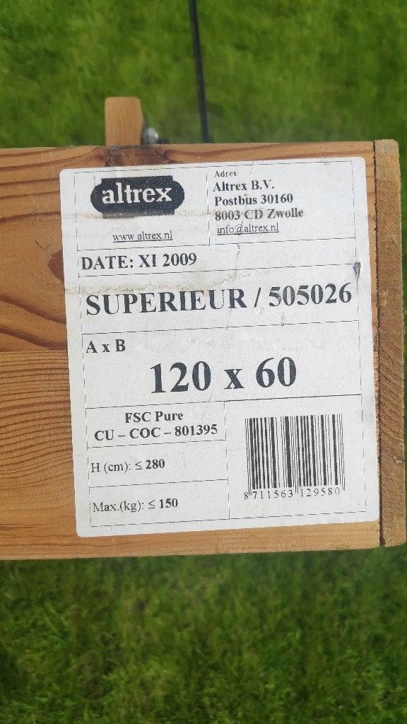 Zoldertrap Altrex, Ophalen, Gebruikt, Trap, Opvouwbaar of Inschuifbaar