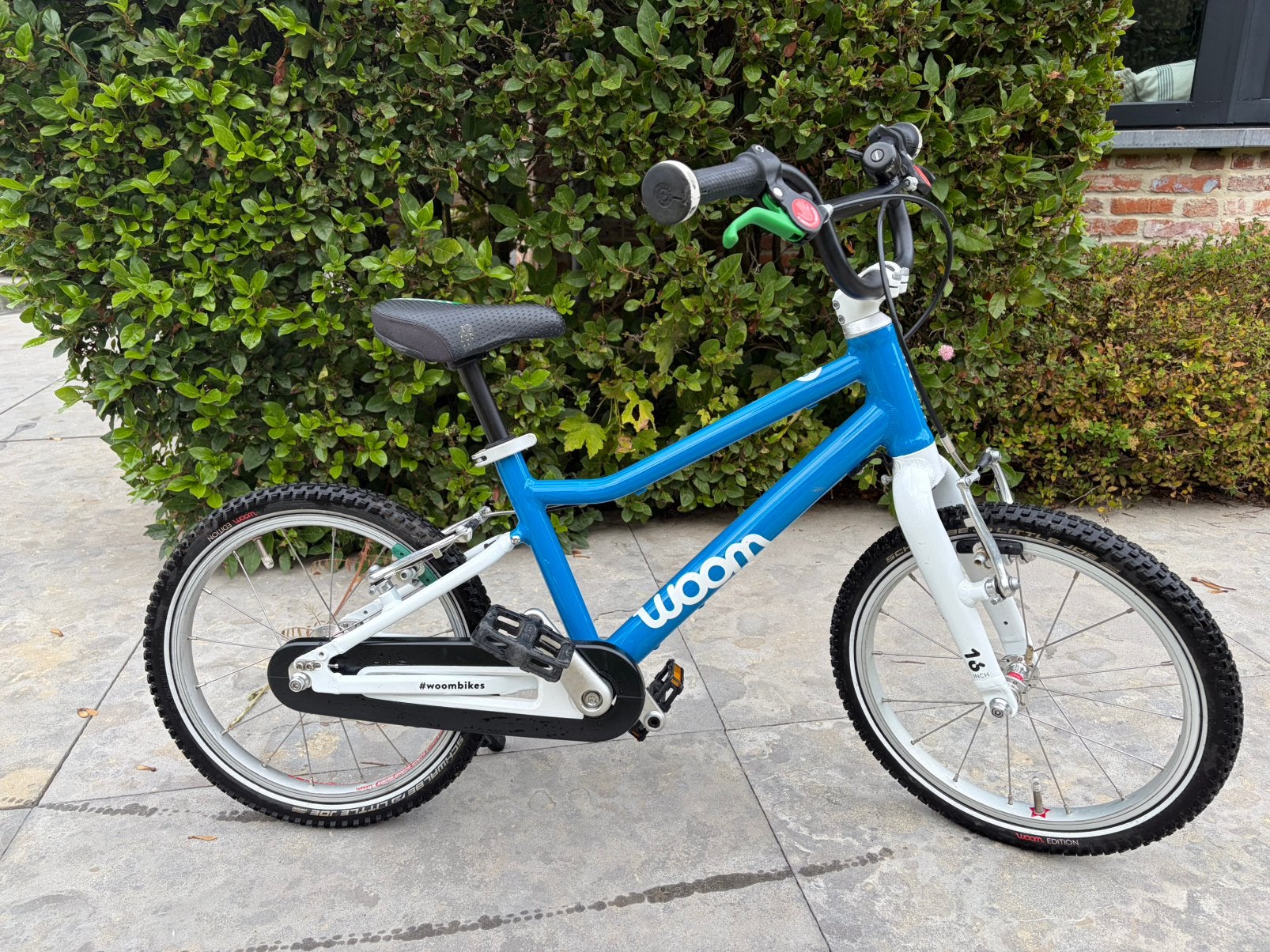 Vélo pour enfant Woom 3 (bleu), Enlèvement, Comme neuf, 16 pouces