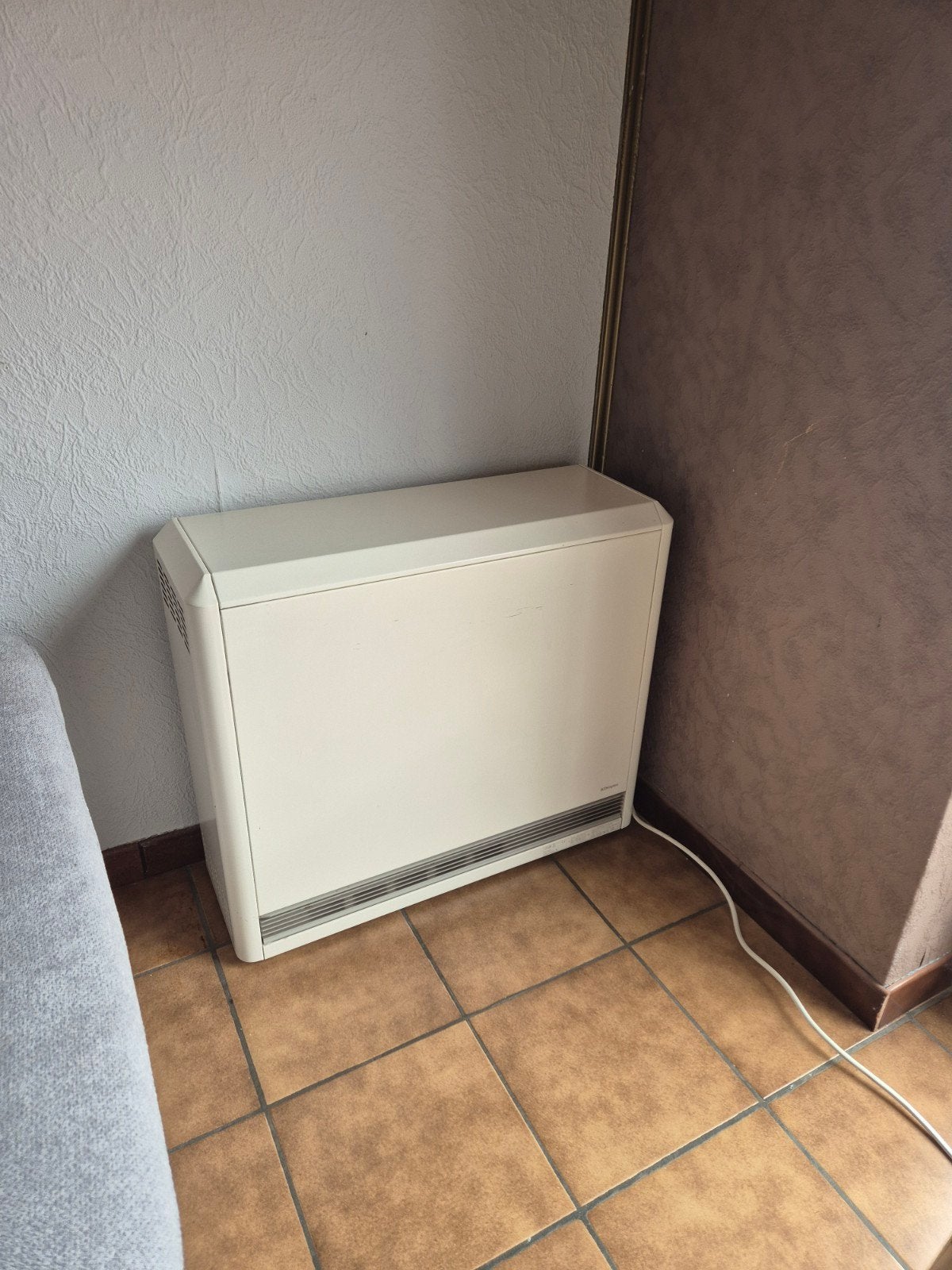 chauffage par accumulation à donner, Ophalen