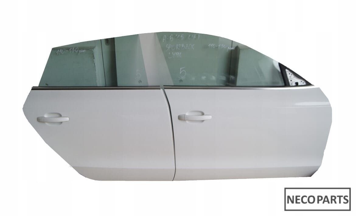 AUDI A5 8T LY9C PORTIER PORTIEREN DEUR ORGINEEL, Auto-onderdelen, Gebruikt, -, Achter, -