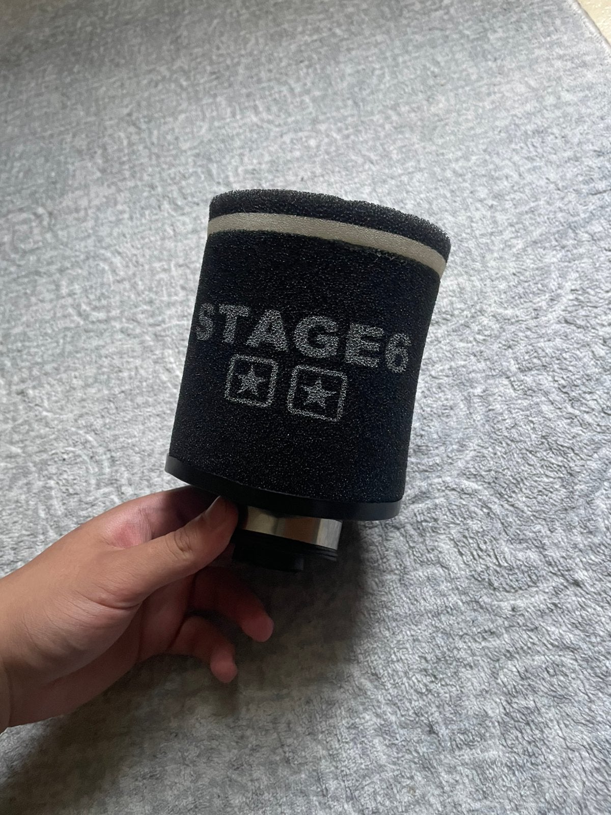 Luchtfilter Stage6 dubbel laags rond 39-49mm niet gebruikt, Fietsen en Brommers, Ophalen, Nieuw, Overige typen