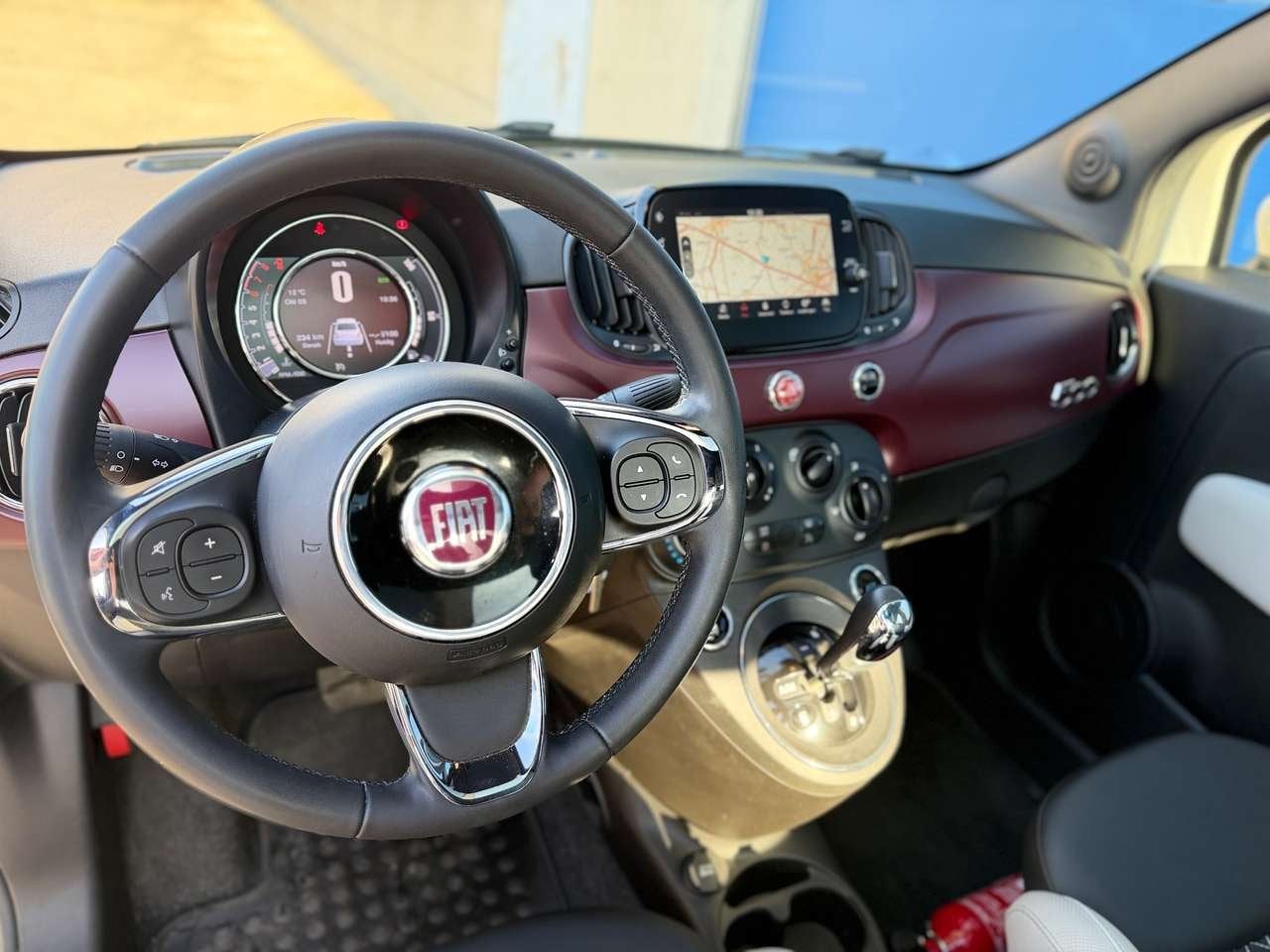Fiat 500 1.2i Benzine - Automaat - Perfecte Staat!, Autos, Achat, Euro 6, Entreprise, 69 ch