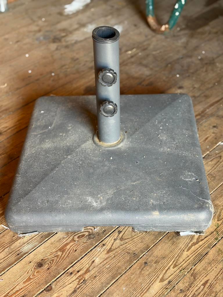 Parasolvoet 27 kg, Ophalen, Zo goed als nieuw, Parasolvoet