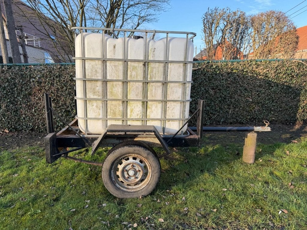 Aanhangwagen enkelasser met 1000L IBC tank Waterwagen, Animaux & Accessoires, Chevaux & Poneys | Semi-remorques & Remorques, Enlèvement