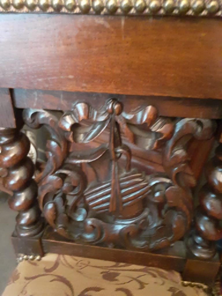 oude stoel, Ophalen