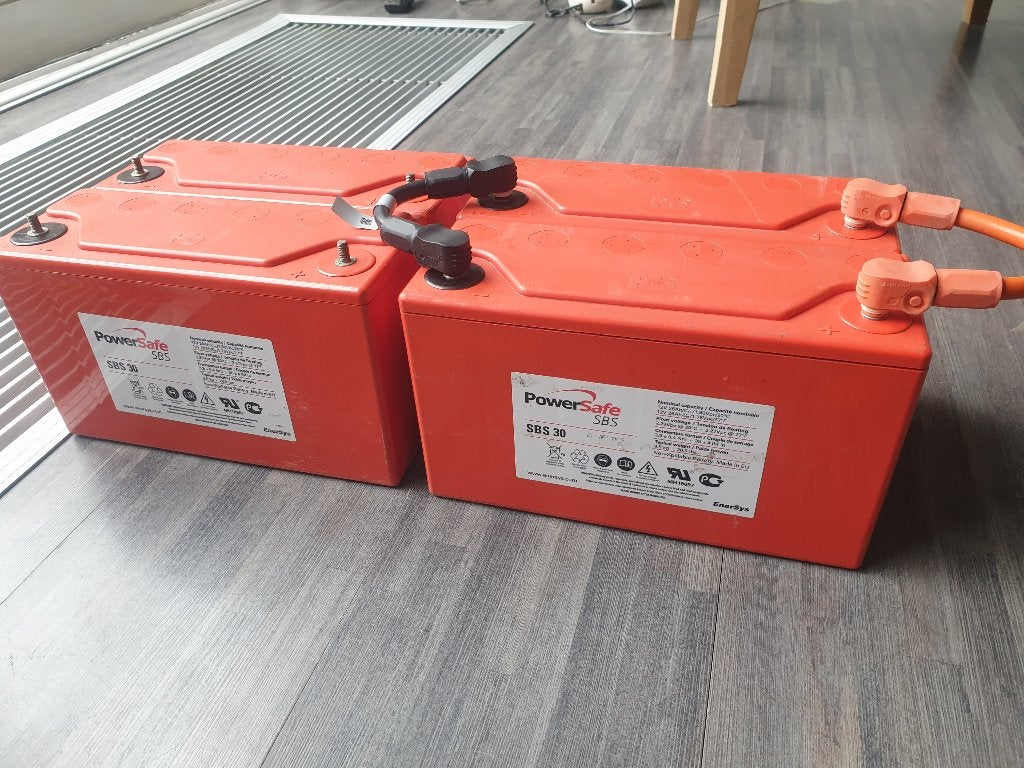 Camper accus, Caravans en Kamperen, Mobilhome-accessoires, Zo goed als nieuw, Ophalen of Verzenden