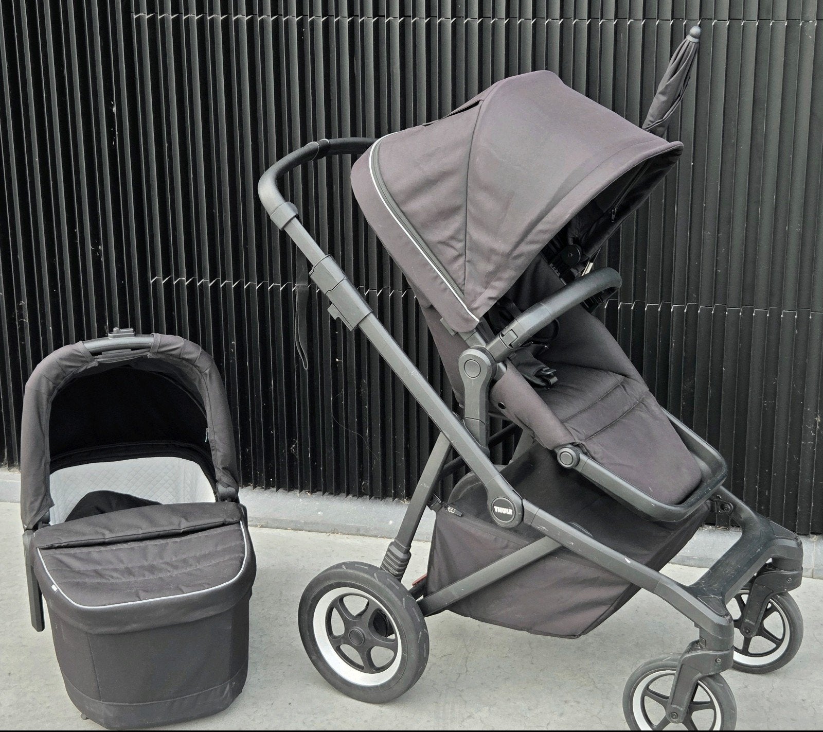 Thule Sleek, Gebruikt, Duowagen, Combiwagen, Ophalen