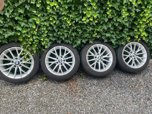 4 originele BMW-velgen met winterbanden (gebruiksklaar), Autos : Pièces & Accessoires, Pneus & Jantes, Pneus et Jantes, Pneus hiver