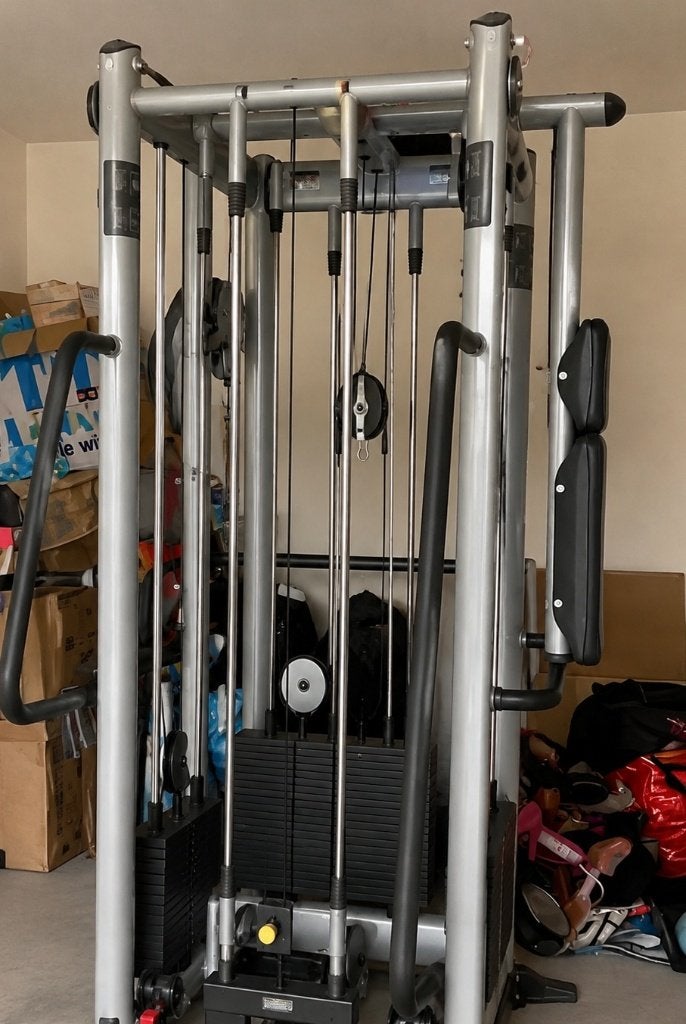 Professionele Technogym Multistation 4 Stack, Sport en Fitness, Benen, Gebruikt, Krachtstation, Ophalen of Verzenden