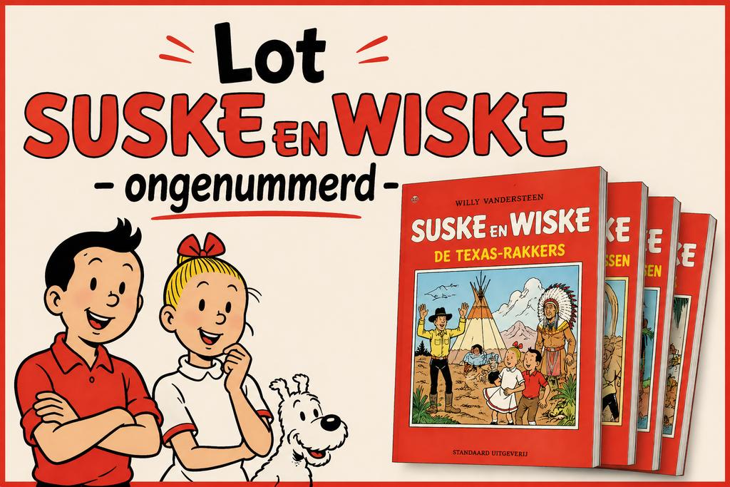 LOT Suske en Wiske - ongenummerd - 14 stuks, Boeken, Meerdere stripboeken, Ophalen of Verzenden, Gelezen